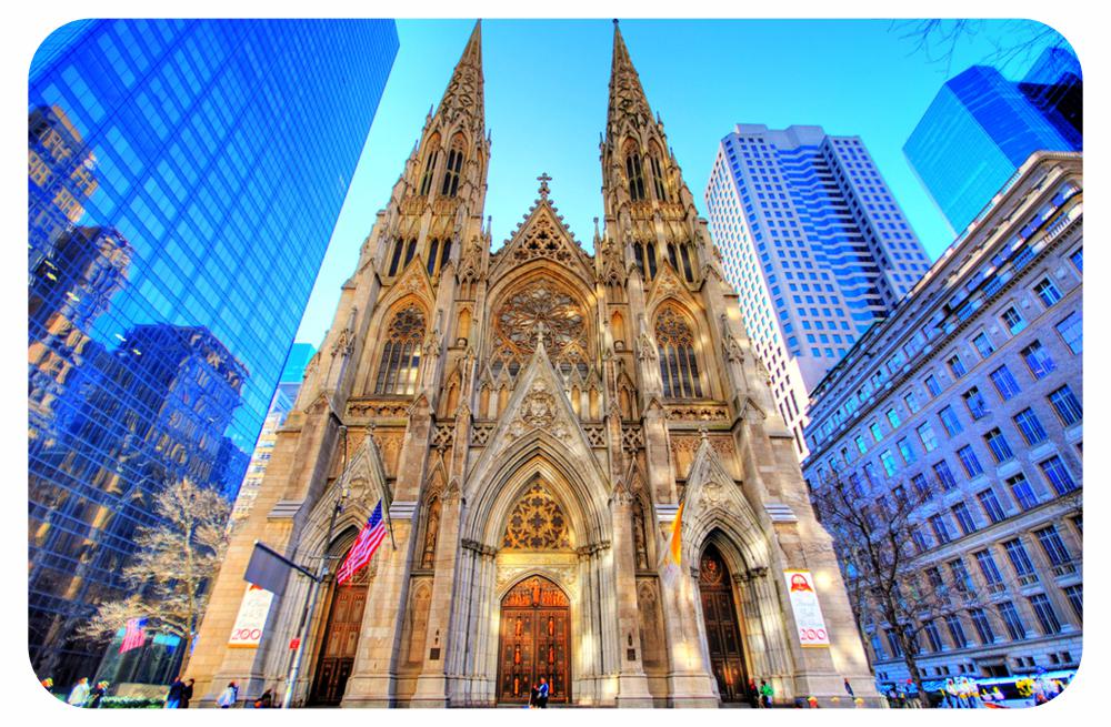 st patrick's cathedral собор св Патрика Туризм США